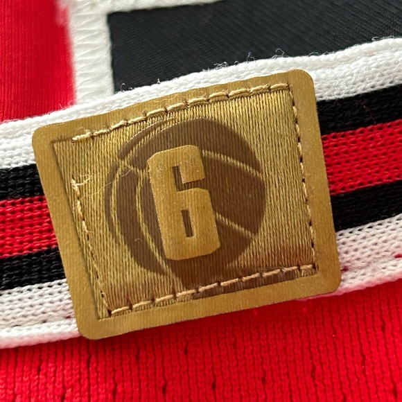 Michael Jordan 23 Chicago Bulls Red Icon Jersey Size Large Limited Edition - Picture 5 of 7